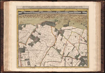 ’tHooge Heemraedschap von Delflant mit allen Städten, Dörfern, Ämtern, Litmaten, Poldern, Blöcken, Weilern, Nachbarschaften, Höfen, Wohnhäusern, Obstgärten, Gärten, Feldern, Schleusen, Kanälen, Flüssen, Stränden, Dünen, Deichen, Wegen, Dämmen, Mühlen, Brüc